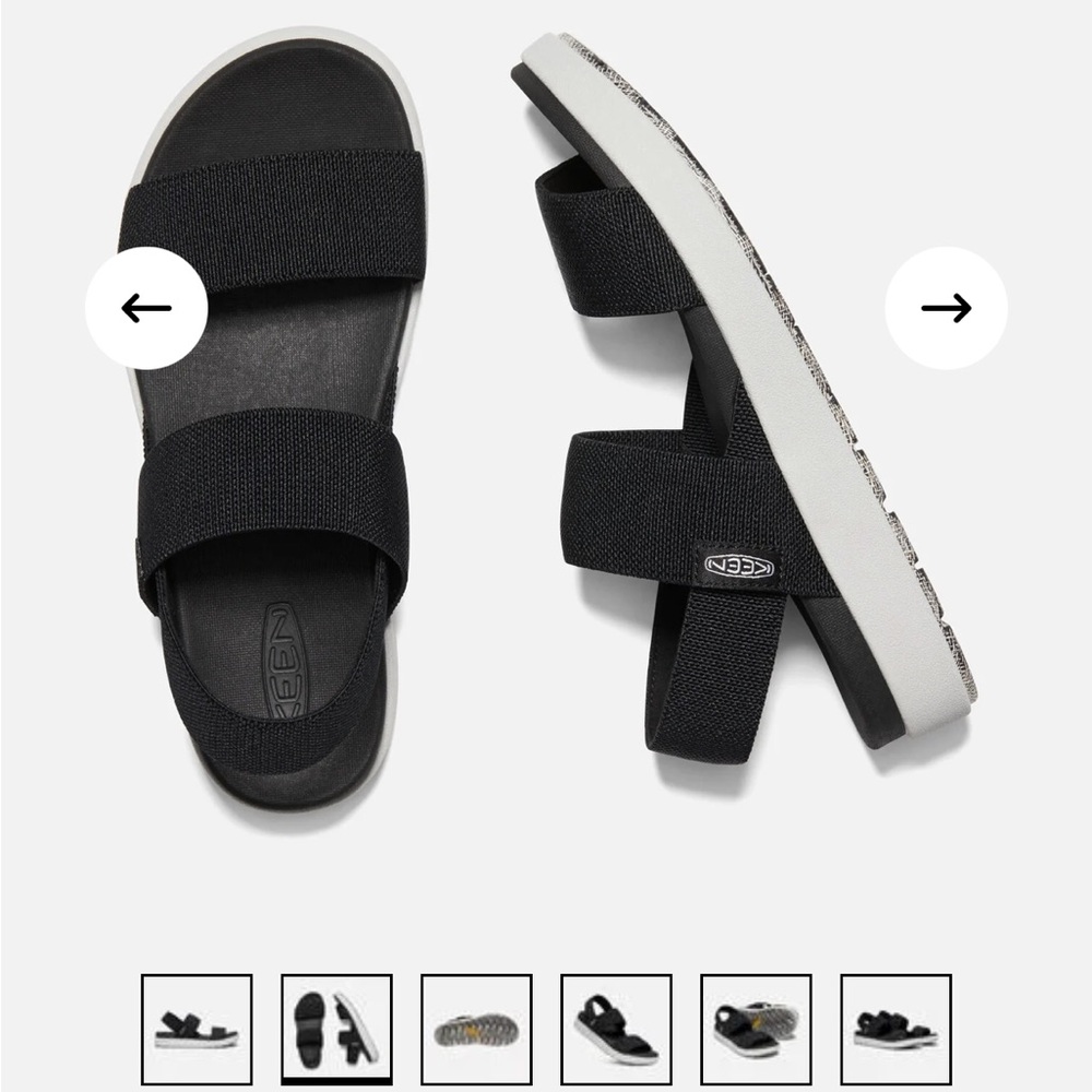 Keen Elle Back-strap Footbed Sandals 8.5
